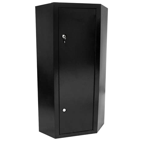 homak 10 gun steel corner cabinet dimensions|homak corner cabinet for sale.